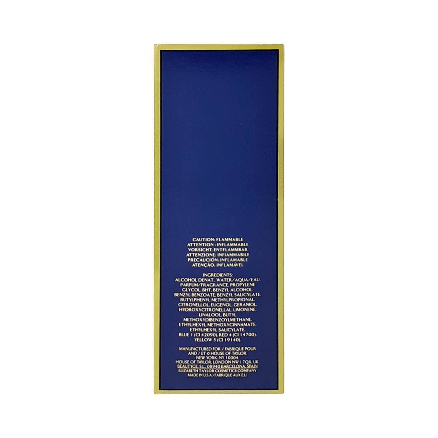 Elizabeth Taylor Diamonds & Sapphires Eau de Toilette Spray 100ml